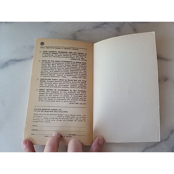 Economics and the Public Purpose by John Kenneth Galbraith (Trade Paperback) - Picture 8 of 10